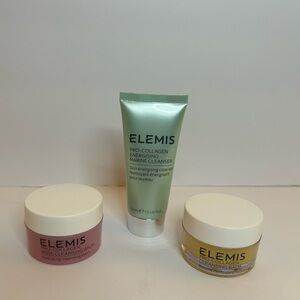 3 pc ELEMIS Pro-Collagen Cleansers deluxe size